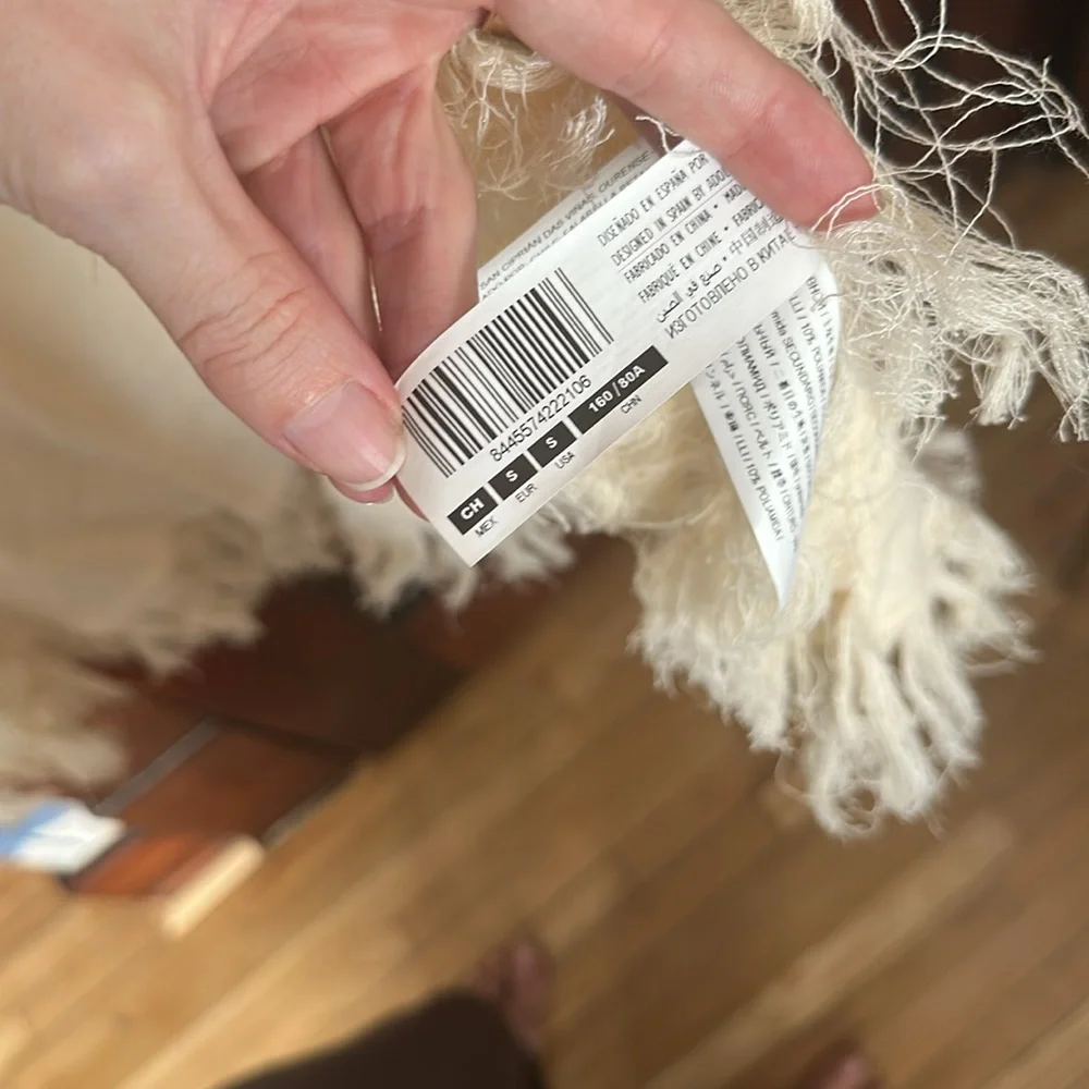 Adolfo Dominguez linen fringe dress - Picture 6 of 7